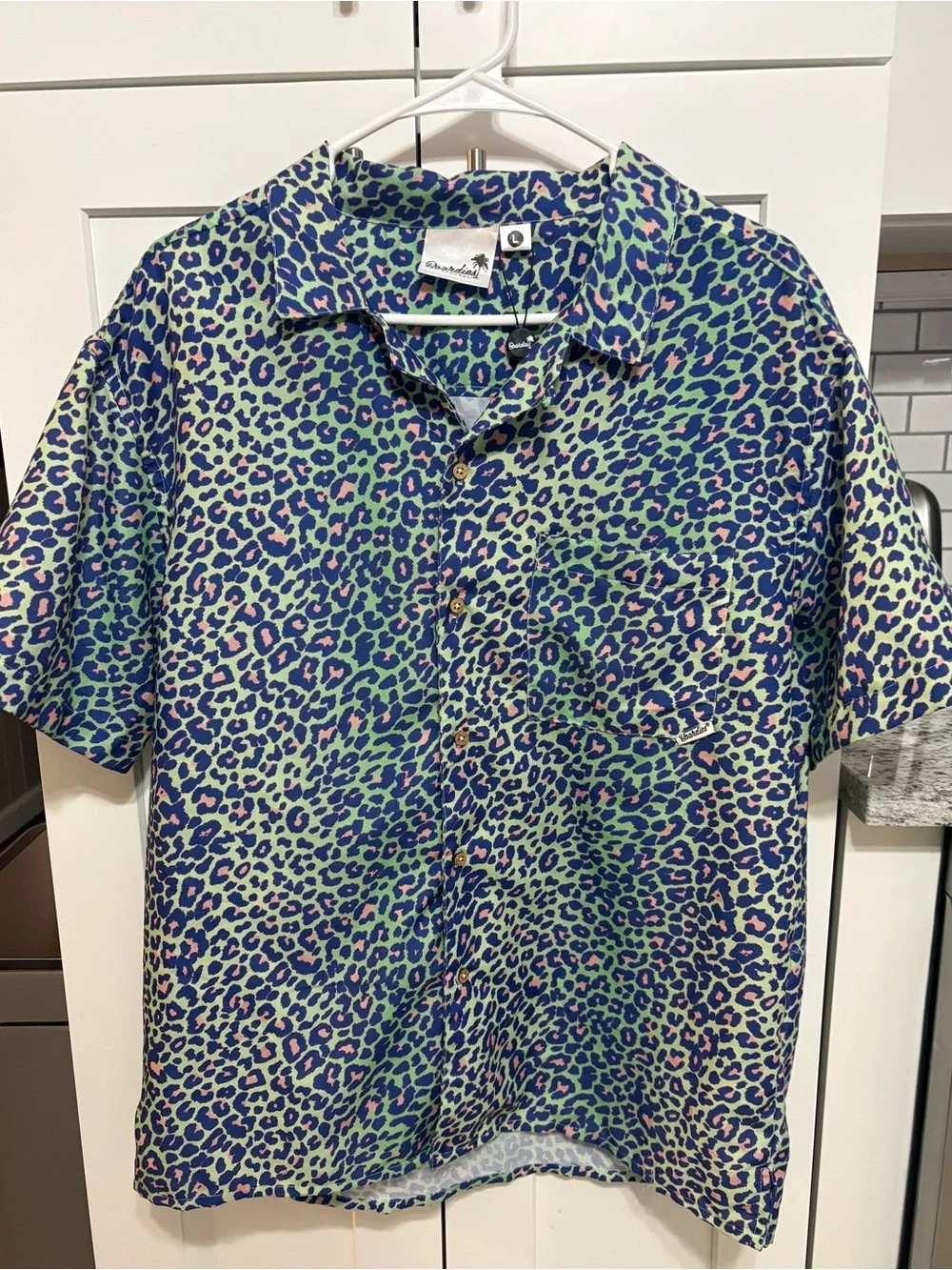 Men’s Boardies Set Size Large Includes Shorts and Shirt